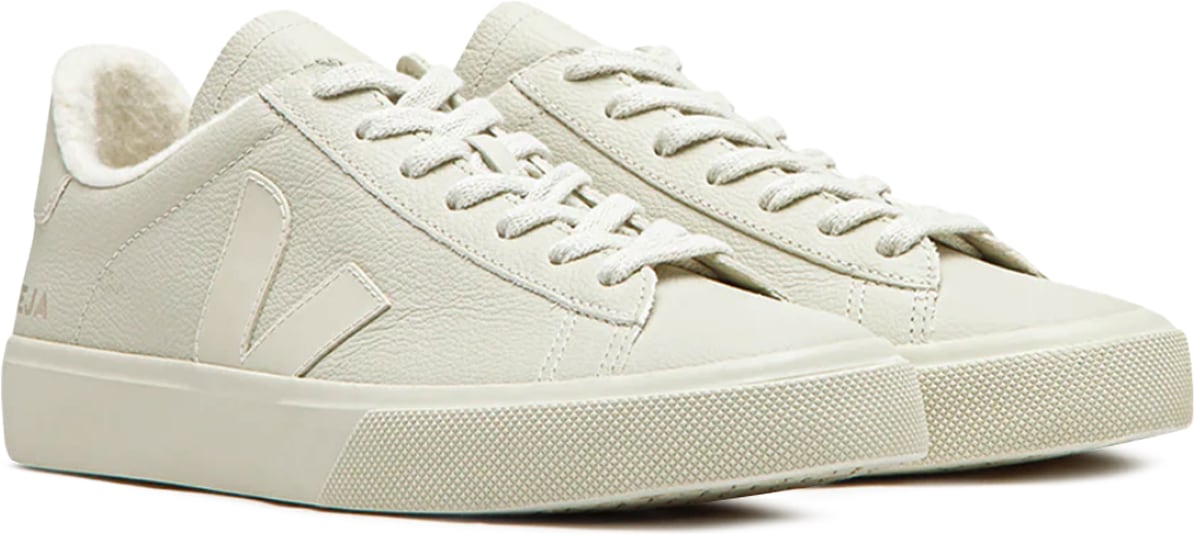 VEJA: Neutrales Campo Fured Chromefree Leather Neutrales - 3