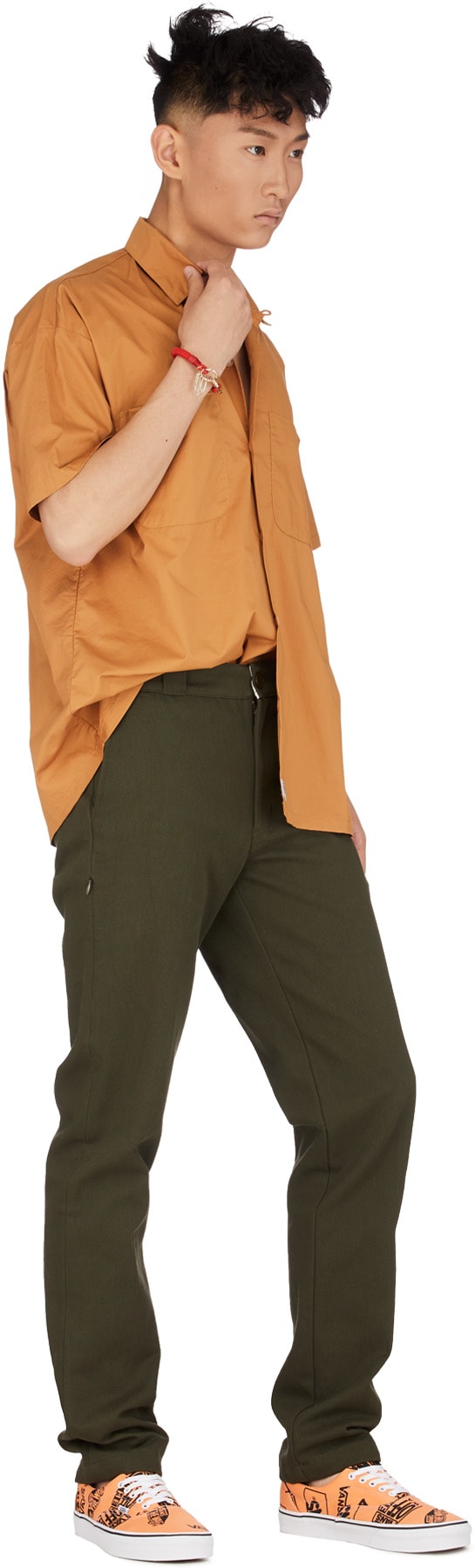 Dickies: Brown Camp Shirt - 4
