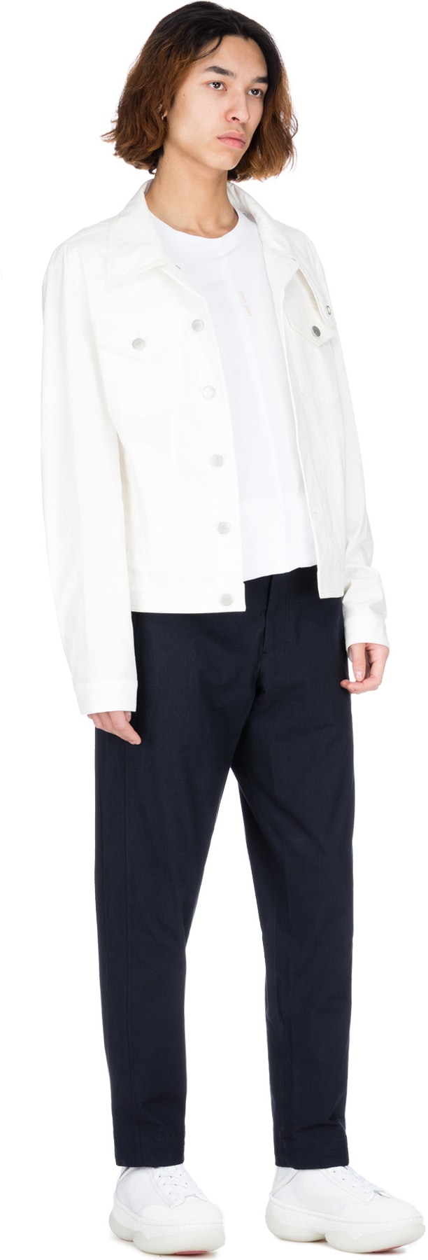 Damir Doma: Bleu Pantalon Powe- Bleu Minuit Bleu - 4