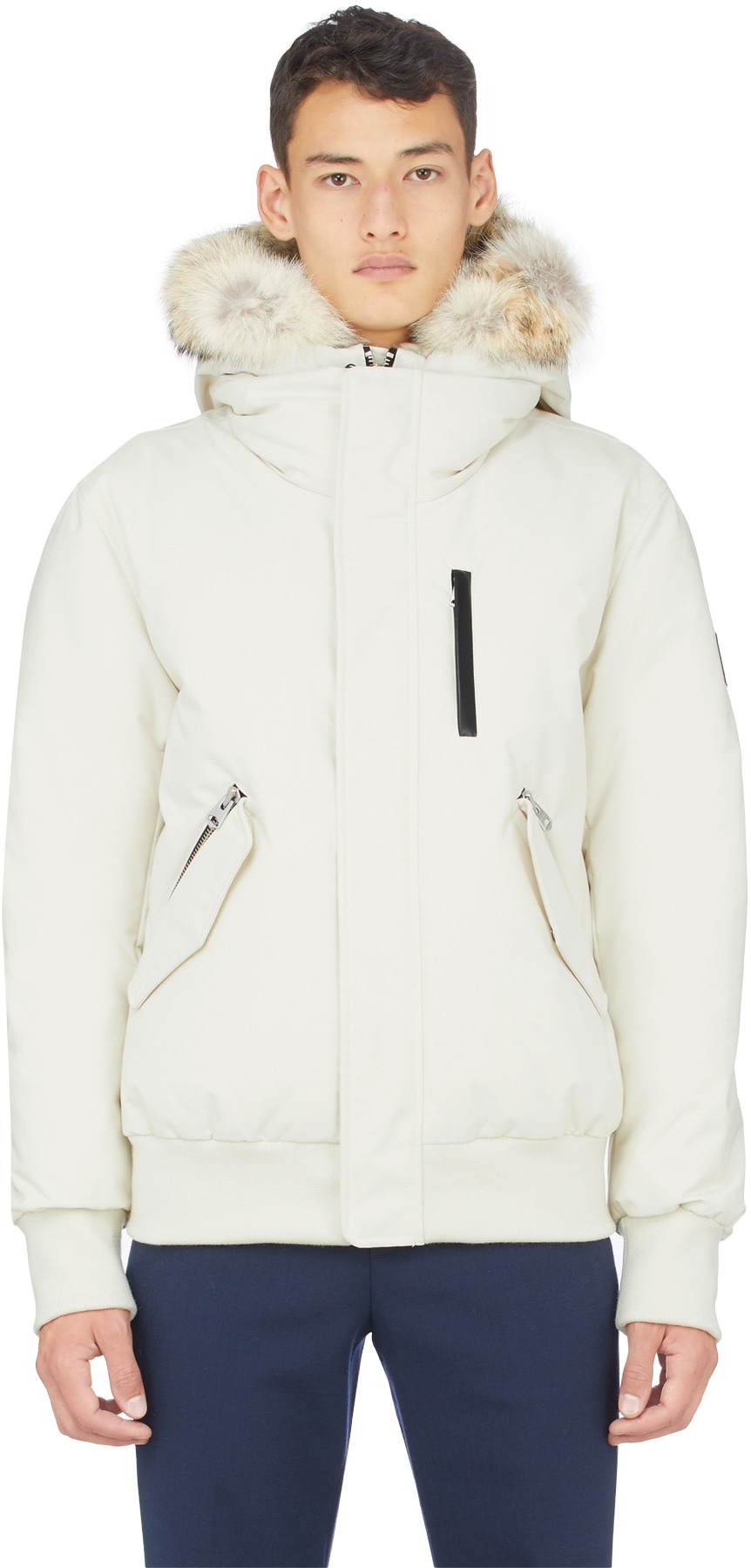 Mackage: Blanc Blouson Aviateur Dixon-C Blanc - 1