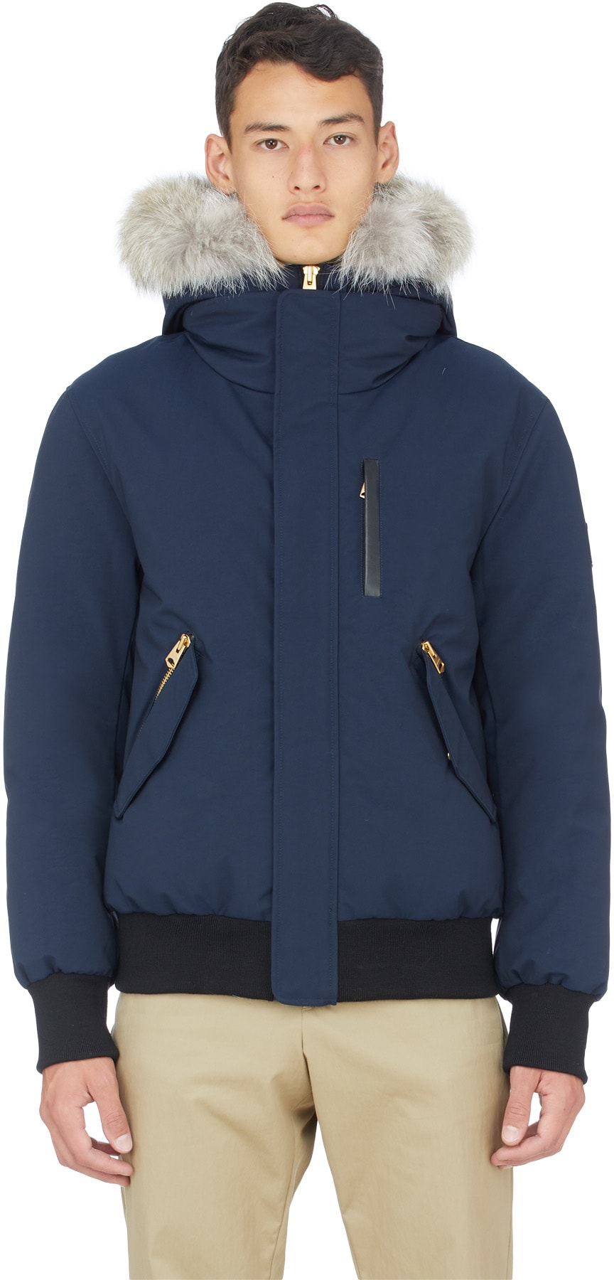 Mackage: Bleu Blouson Aviateur Dixon-C Bleu - 1
