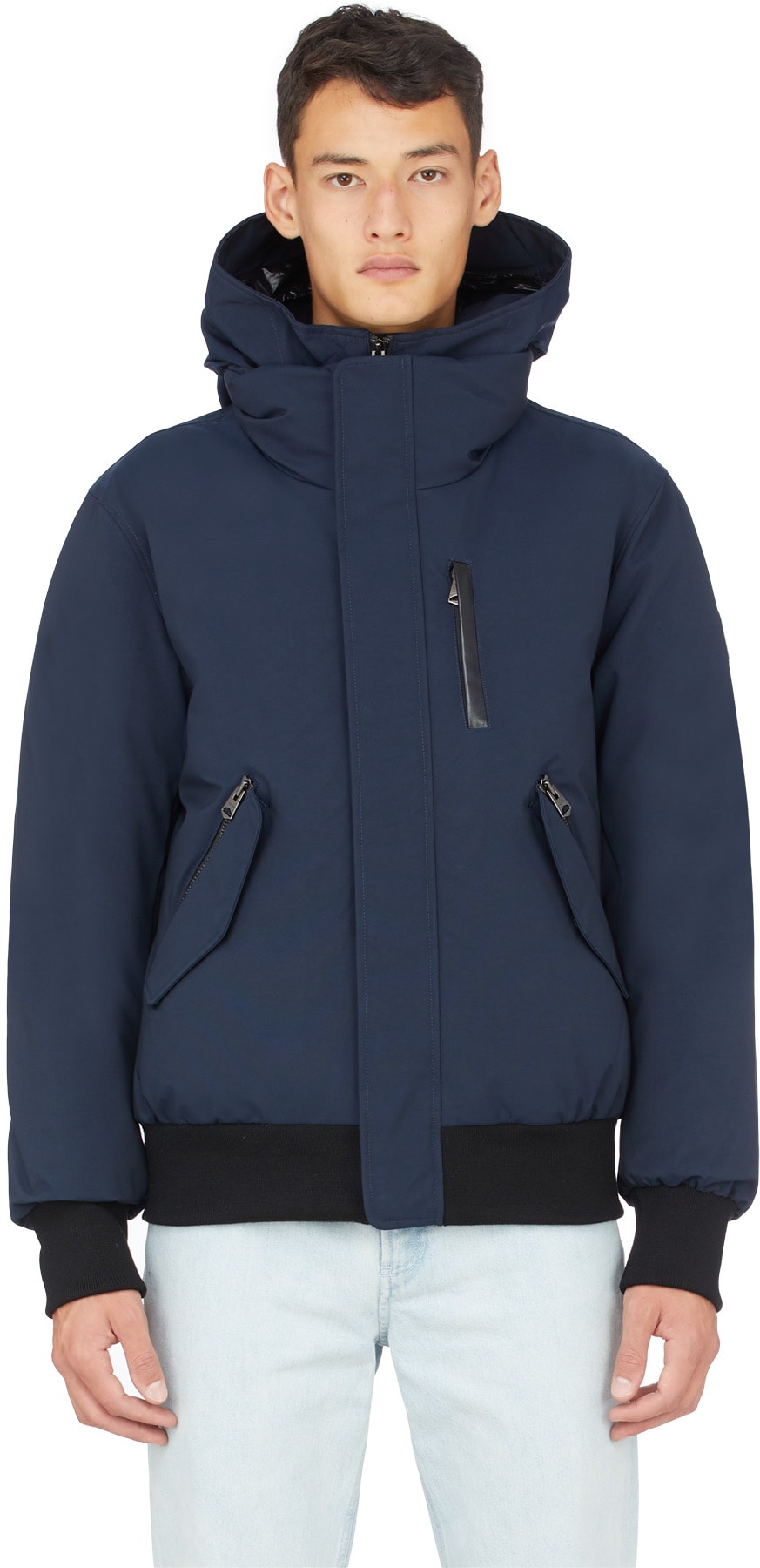 Mackage: Bleu Blouson Aviateur Dixon-NFR Bleu - 1