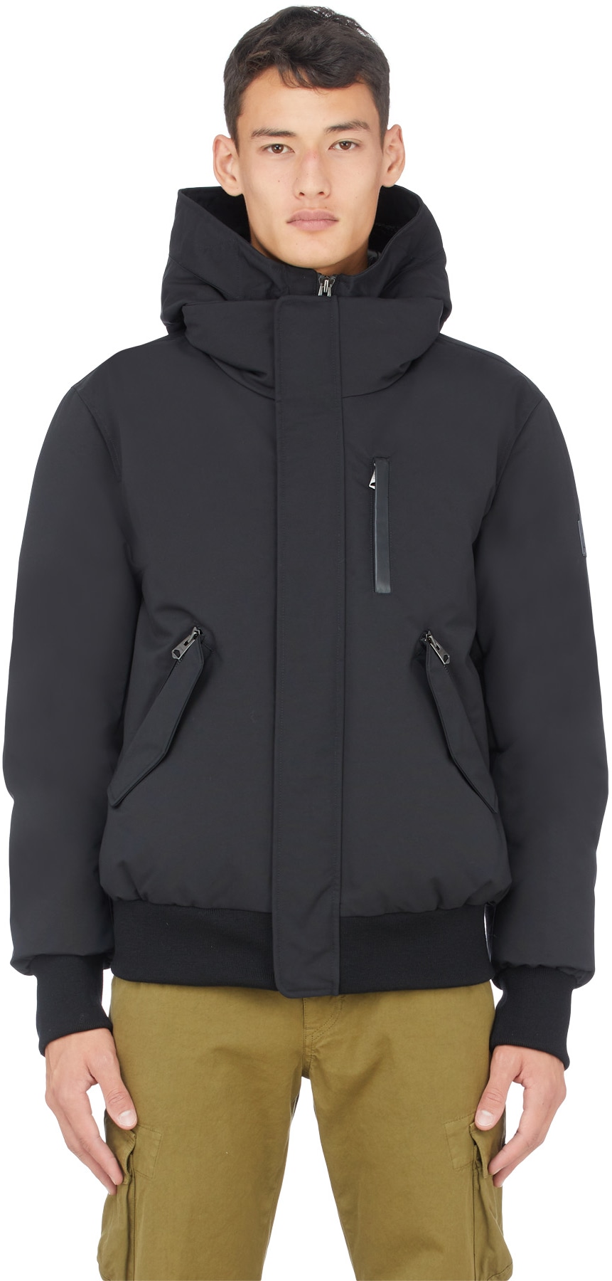 Mackage: Noir Blouson Aviateur Dixon-NFR Noir - 1