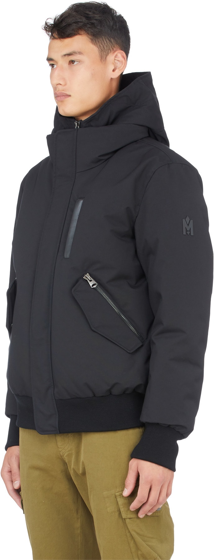 Mackage: Noir Blouson Aviateur Dixon-NFR Noir - 2