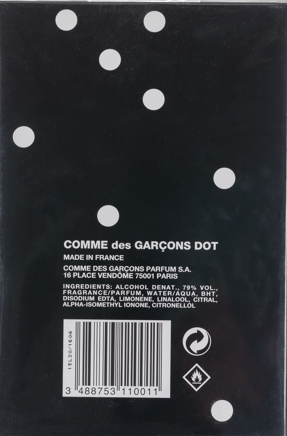 Comme des Garçons Parfum: Multicolor Comme des Garcons Dot Eau de Parfum - 3