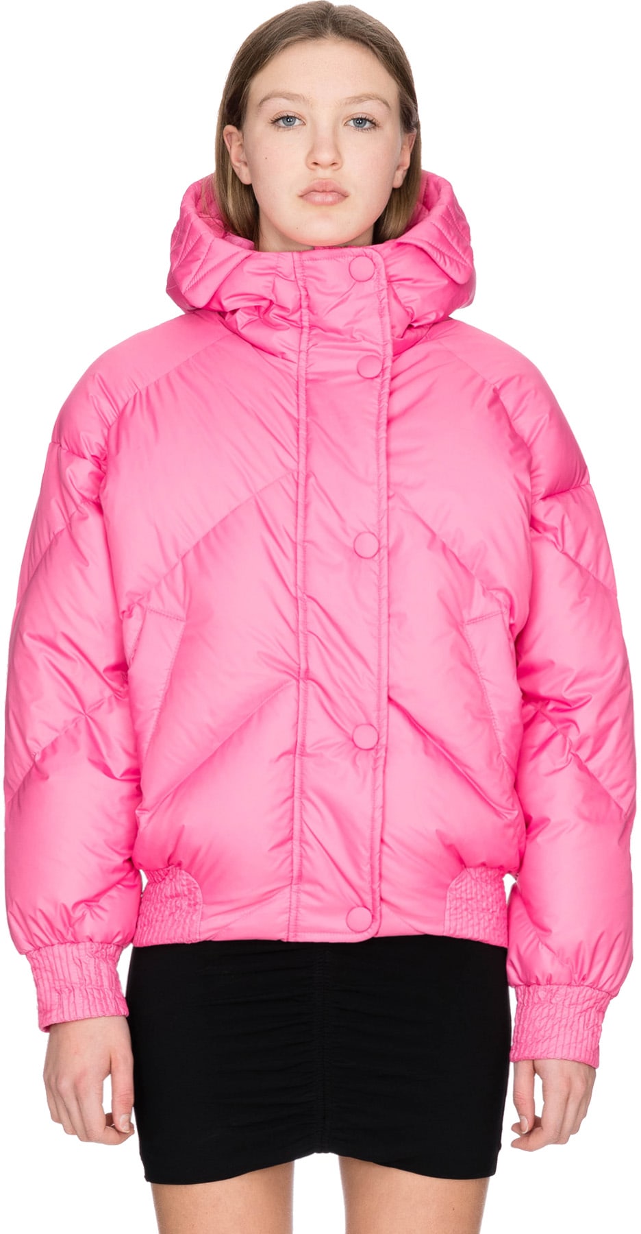 Ienki Ienki: Pink Dunlope Jacket - 1