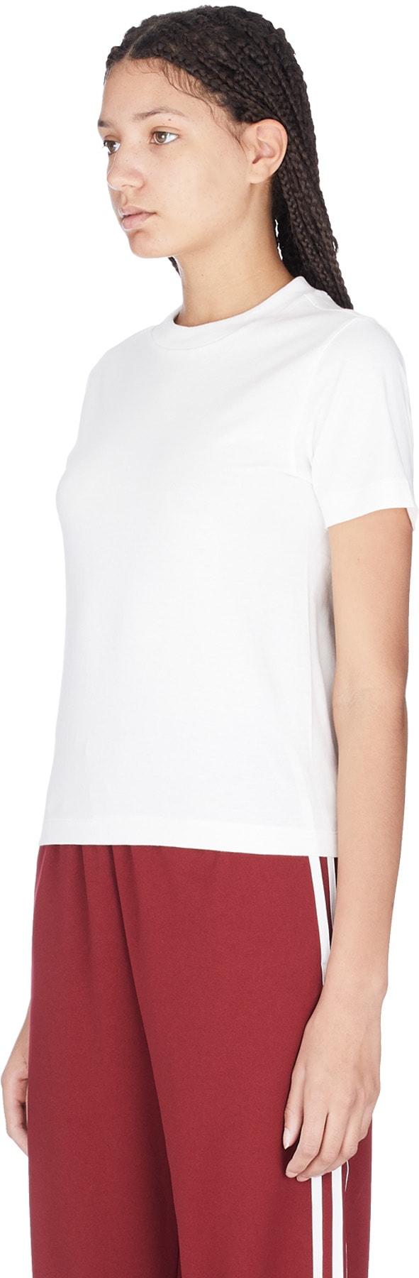 Y-3: White Yohji Love Tubular T-Shirt - 2