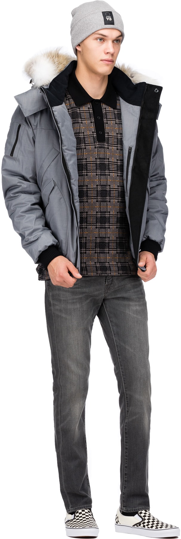 Nobis: Gris Bomber Dylan  Gris - 4