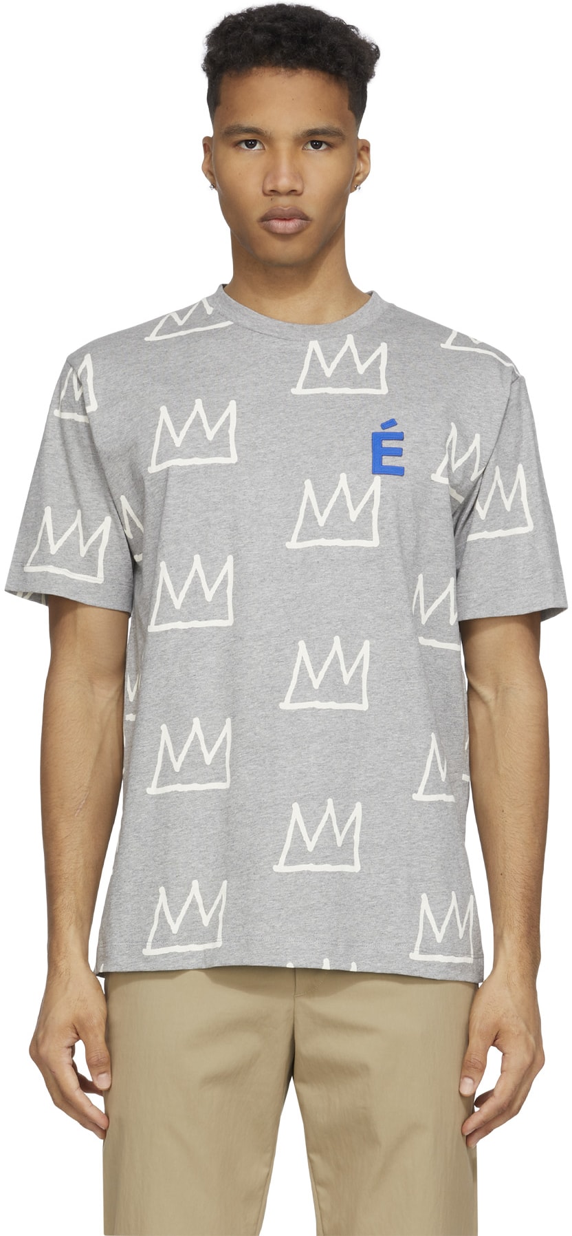 Études: Gris T-Shirt Wonder Crown Gris - 1