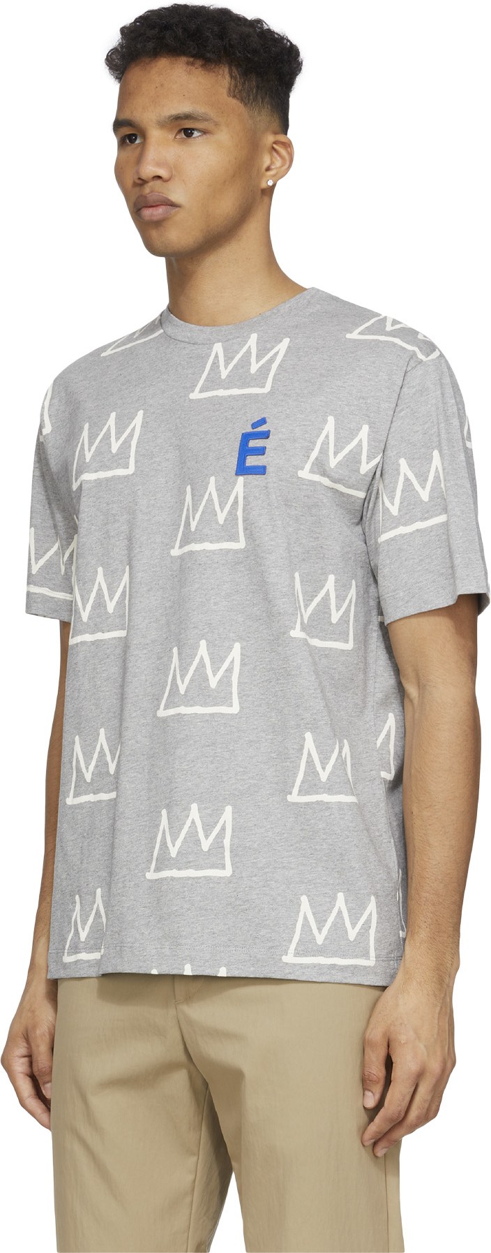 Études: Gris T-Shirt Wonder Crown Gris - 2