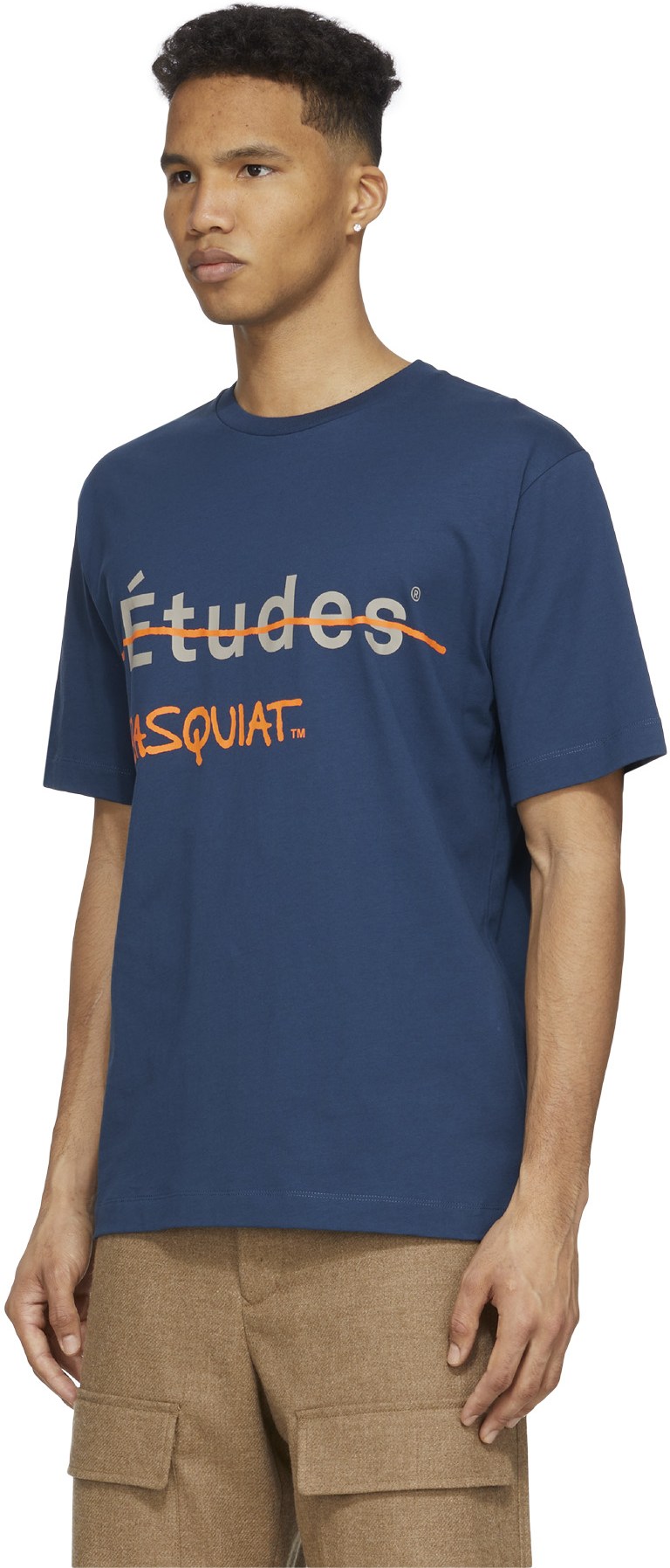 Études: Blue Wonder Etudes Basquiat T-Shirt - 2