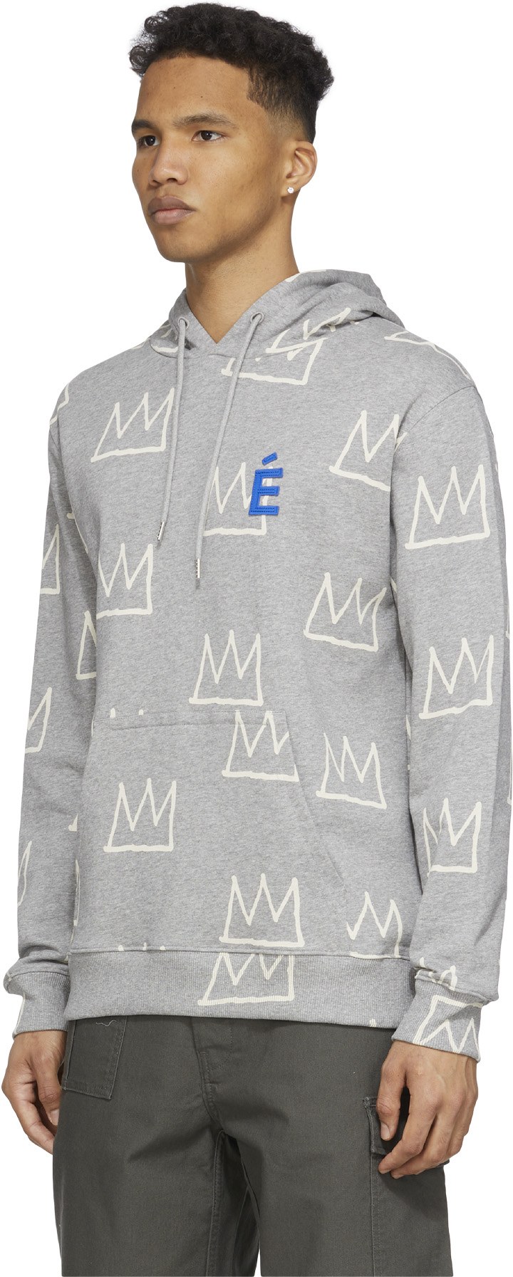 Études: Grey Klein Crown Hoodie - 2