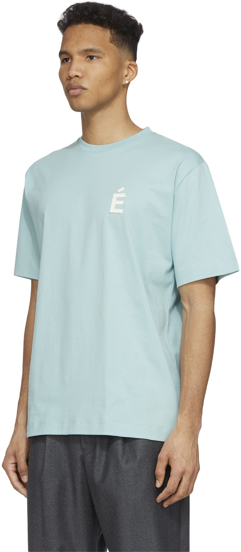 Études: Bleu T-Shirt Wonder Patch Bleu - 2