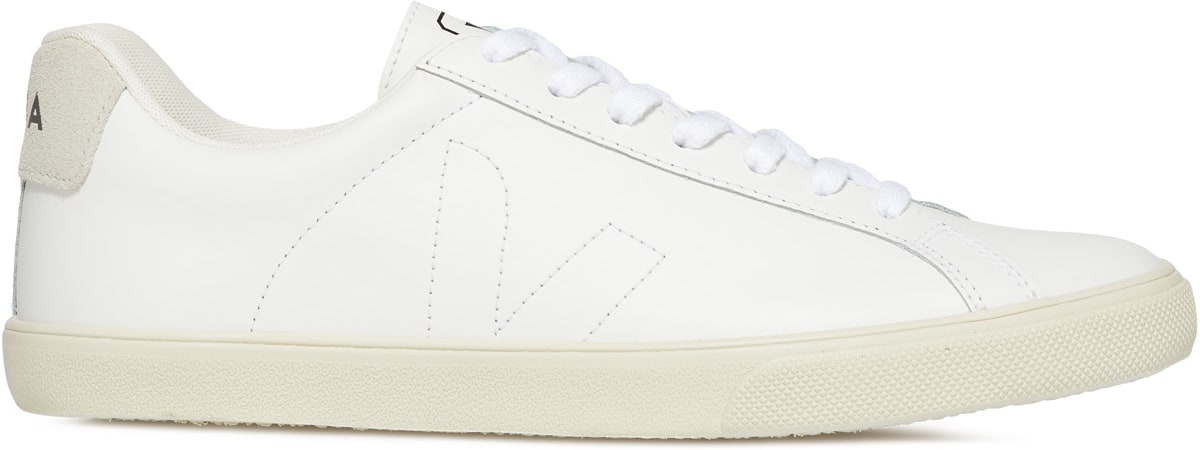 VEJA: White Esplar Leather - 1