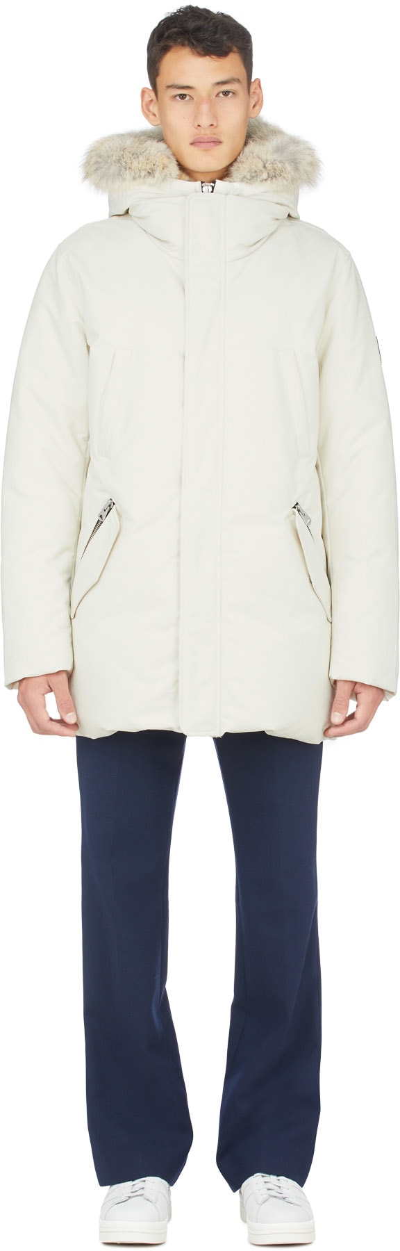 Mackage: White Edward-C Parka - 1