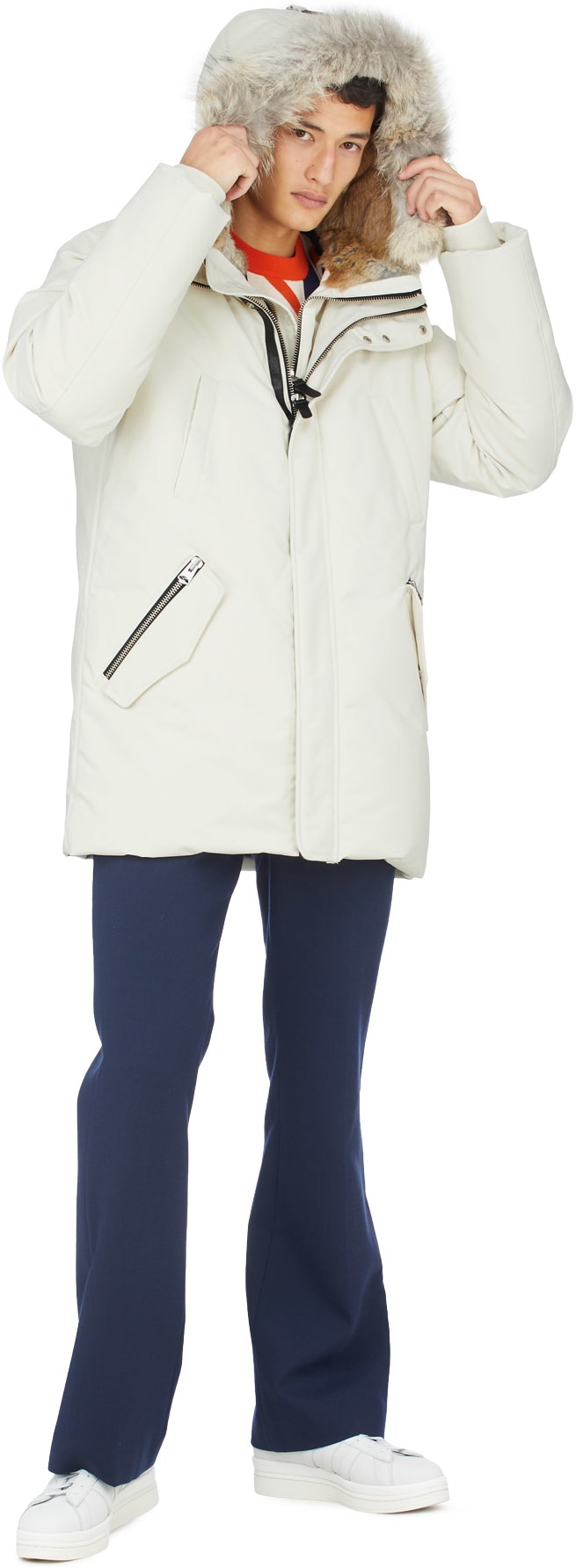 Mackage: White Edward-C Parka - 4