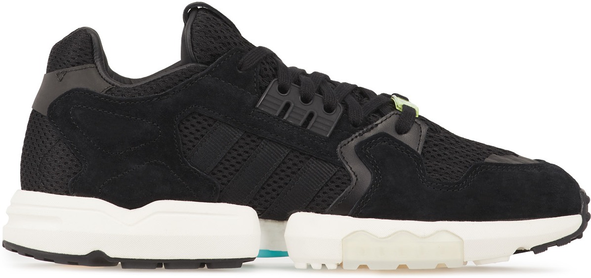 adidas Originals: Black ZX Torsion - 1