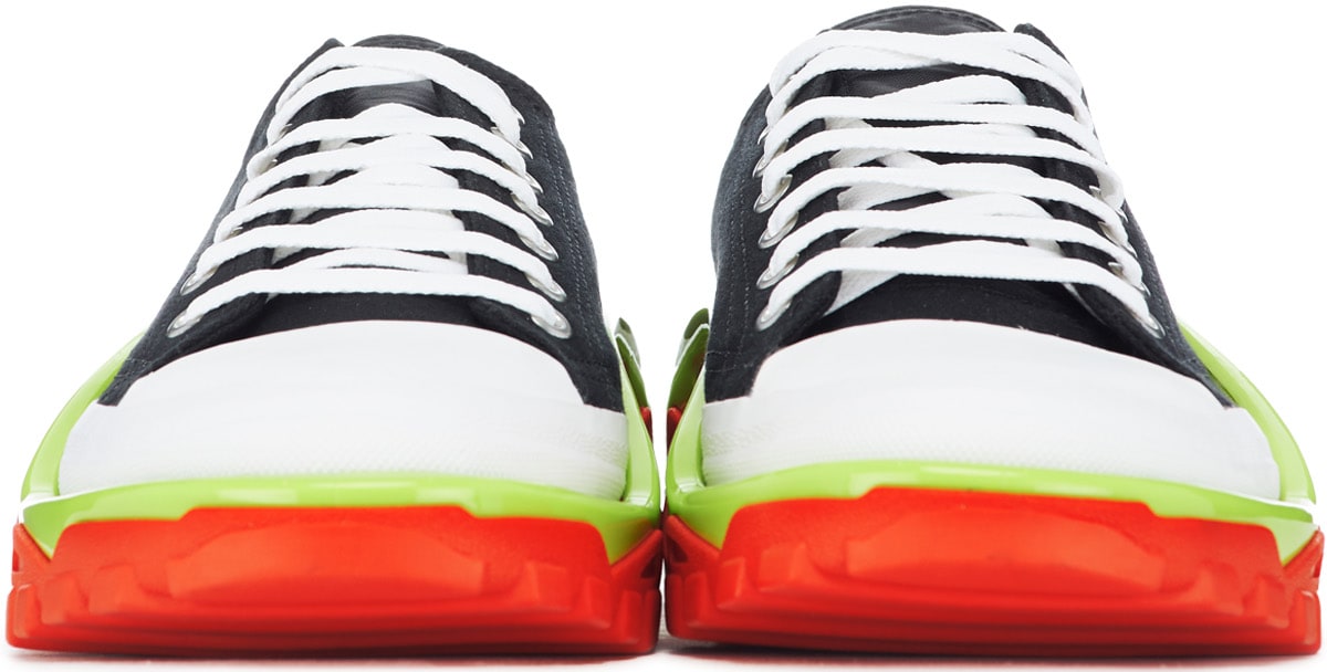 adidas by Raf Simons: Black Raf Simons Detroit Runner - 3