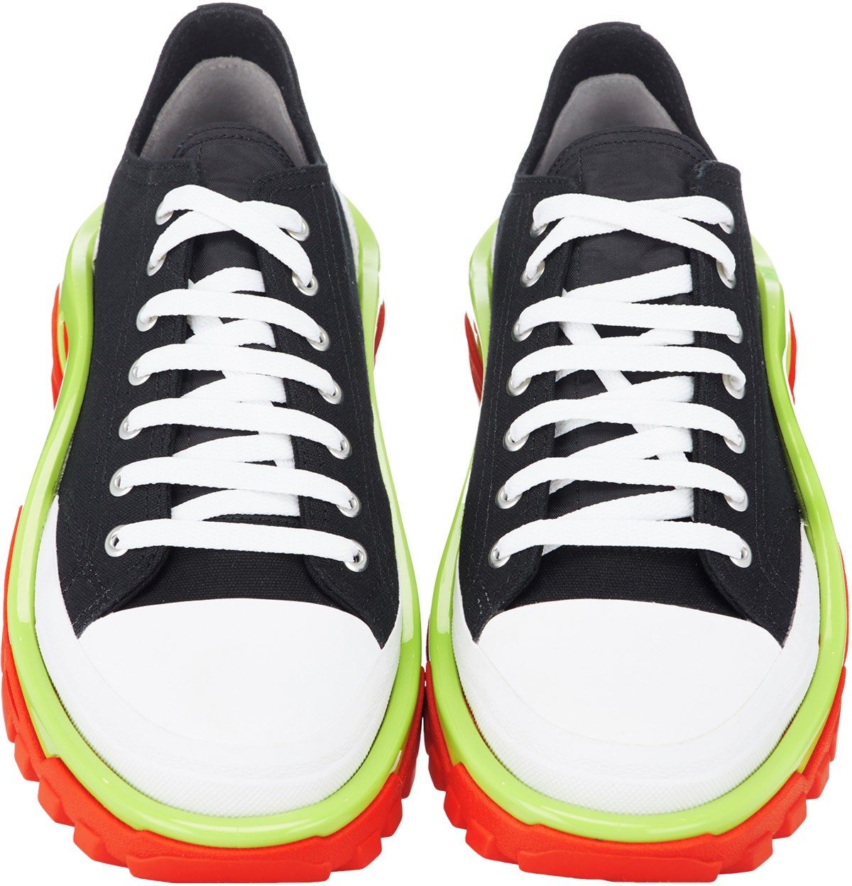 adidas by Raf Simons: Black Raf Simons Detroit Runner - 4