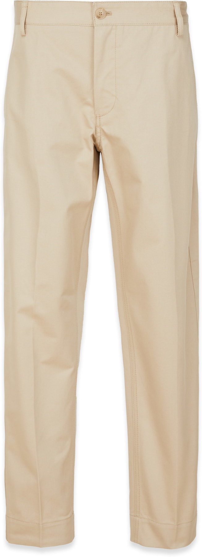 Maison Kitsuné: Neutrals 18cm Carrot Pants - 1