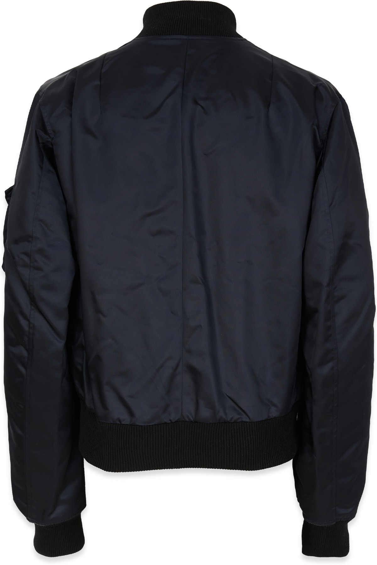 Maison Kitsuné: Bleu Veste Bomber à Design Matelassé Bleu - 3