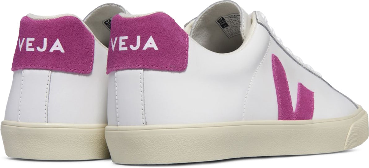 VEJA: Blanc Cuir d'Esplar Blanc - 3