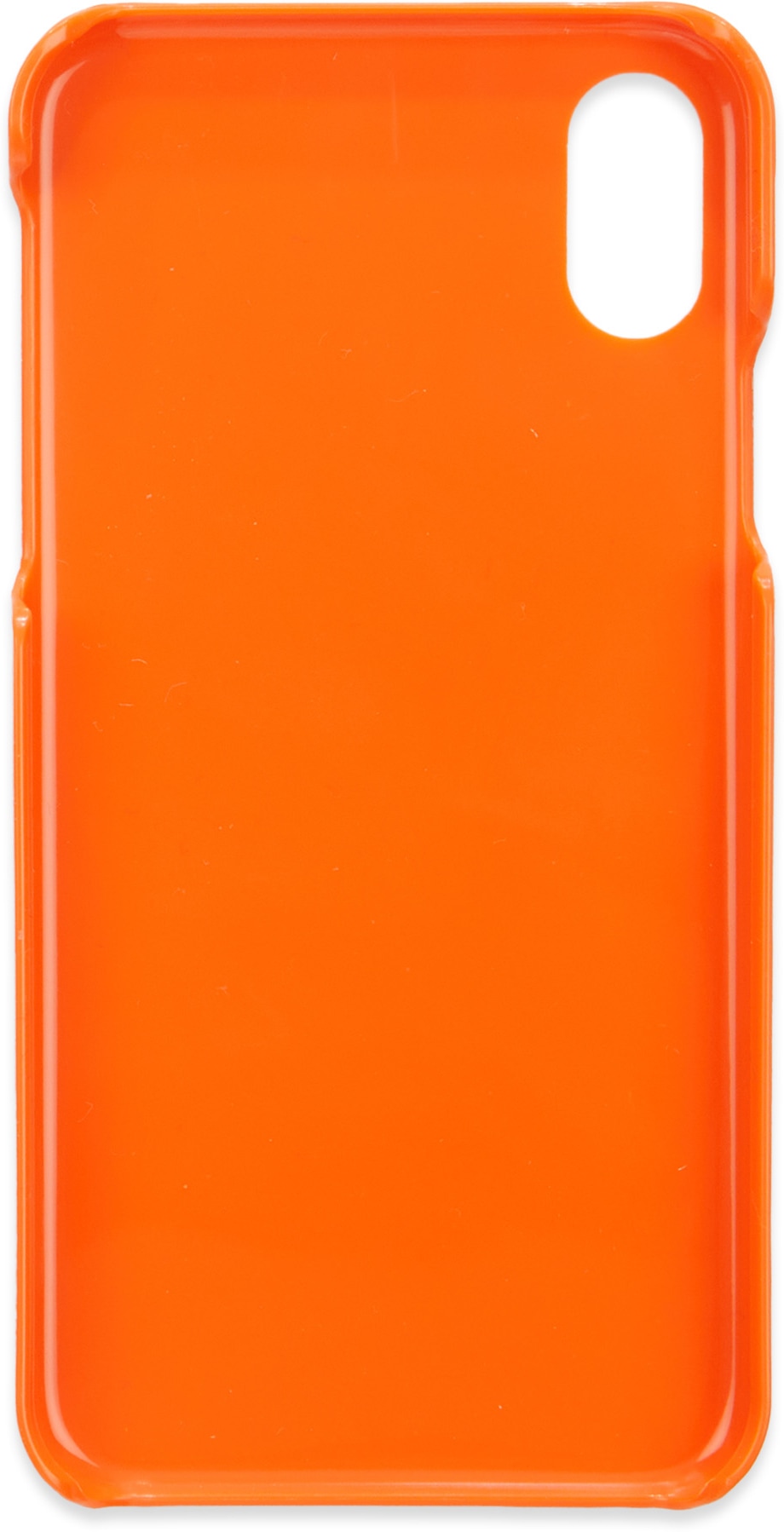 Maison Kitsuné: Orange Tricolor Fox iPhone X Case - 2