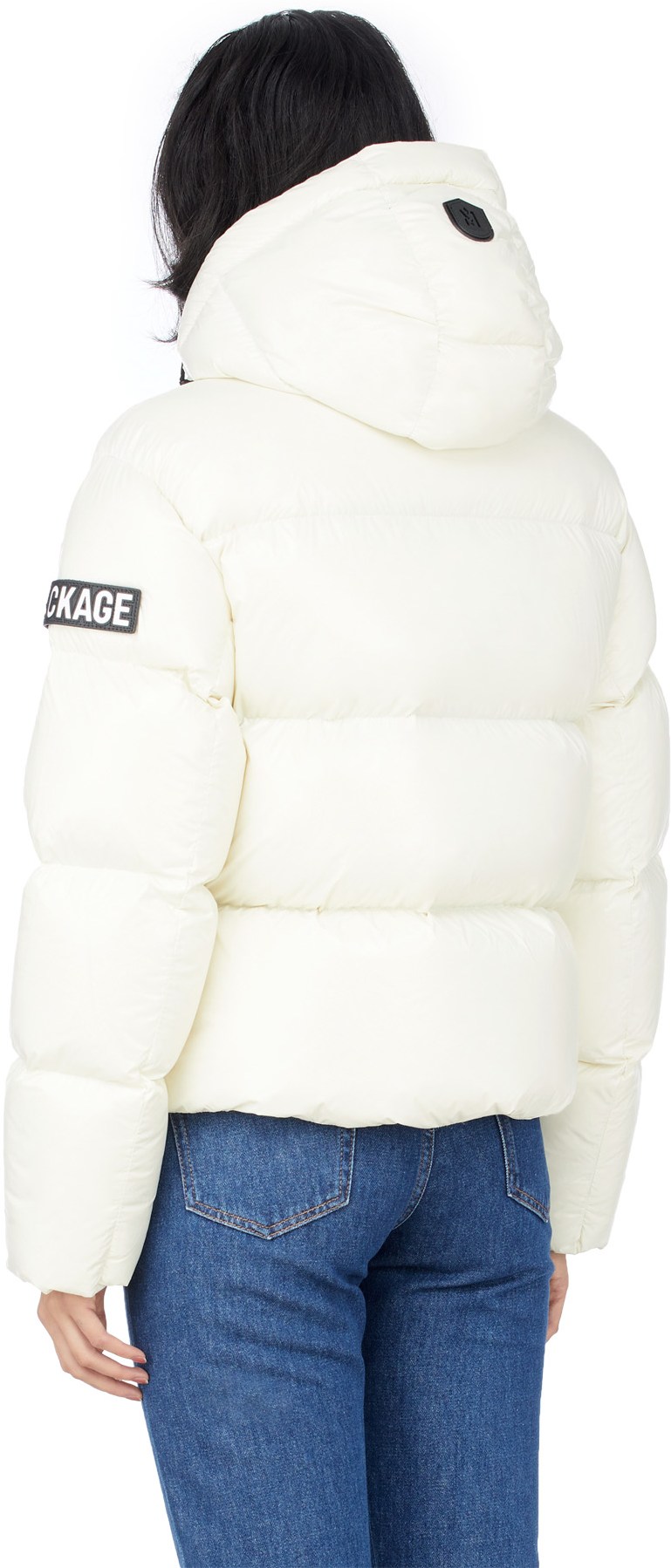 Mackage: White Evie Puffer Jacket - 3