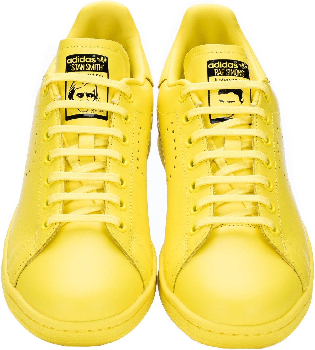 adidas by Raf Simons: Yellow Raf Simons Stan Smith - 4