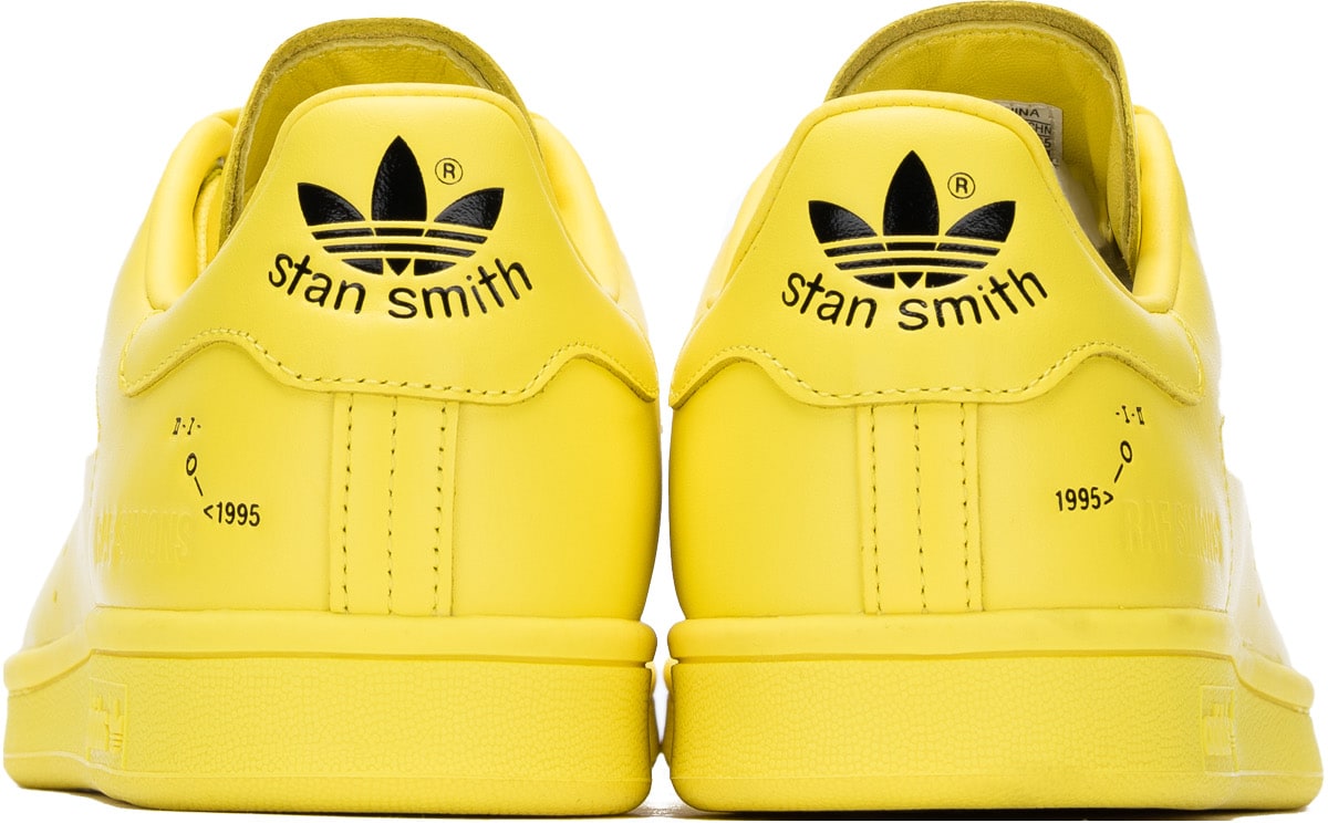 adidas by Raf Simons: Yellow Raf Simons Stan Smith - 5