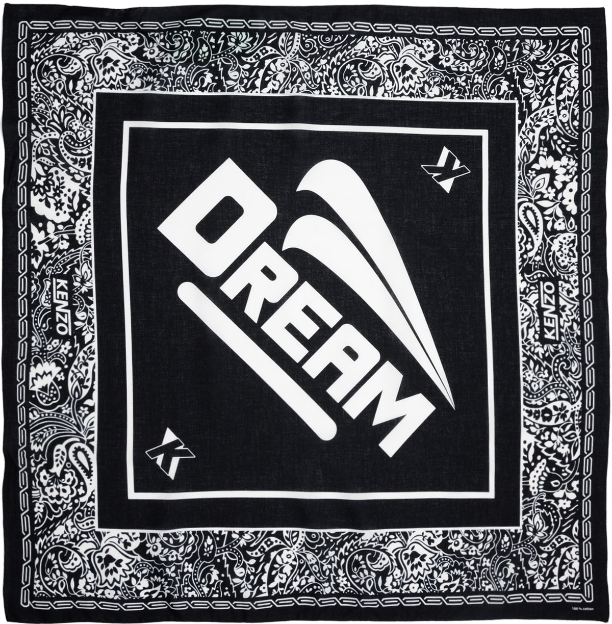 Kenzo: Black Dream Bandana - 3