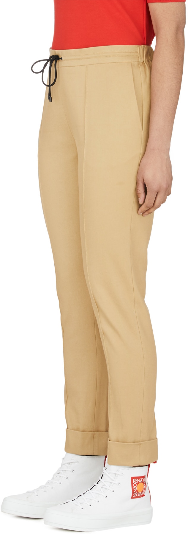 Kenzo: Neutrals Tailored Pants - 2