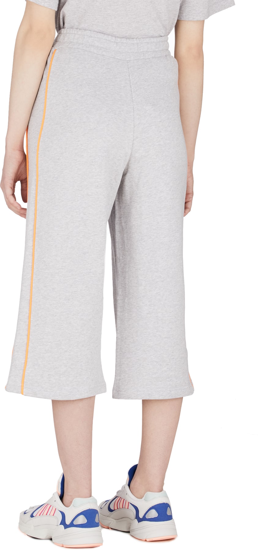 Kenzo: Grey Logo Culottes - 3