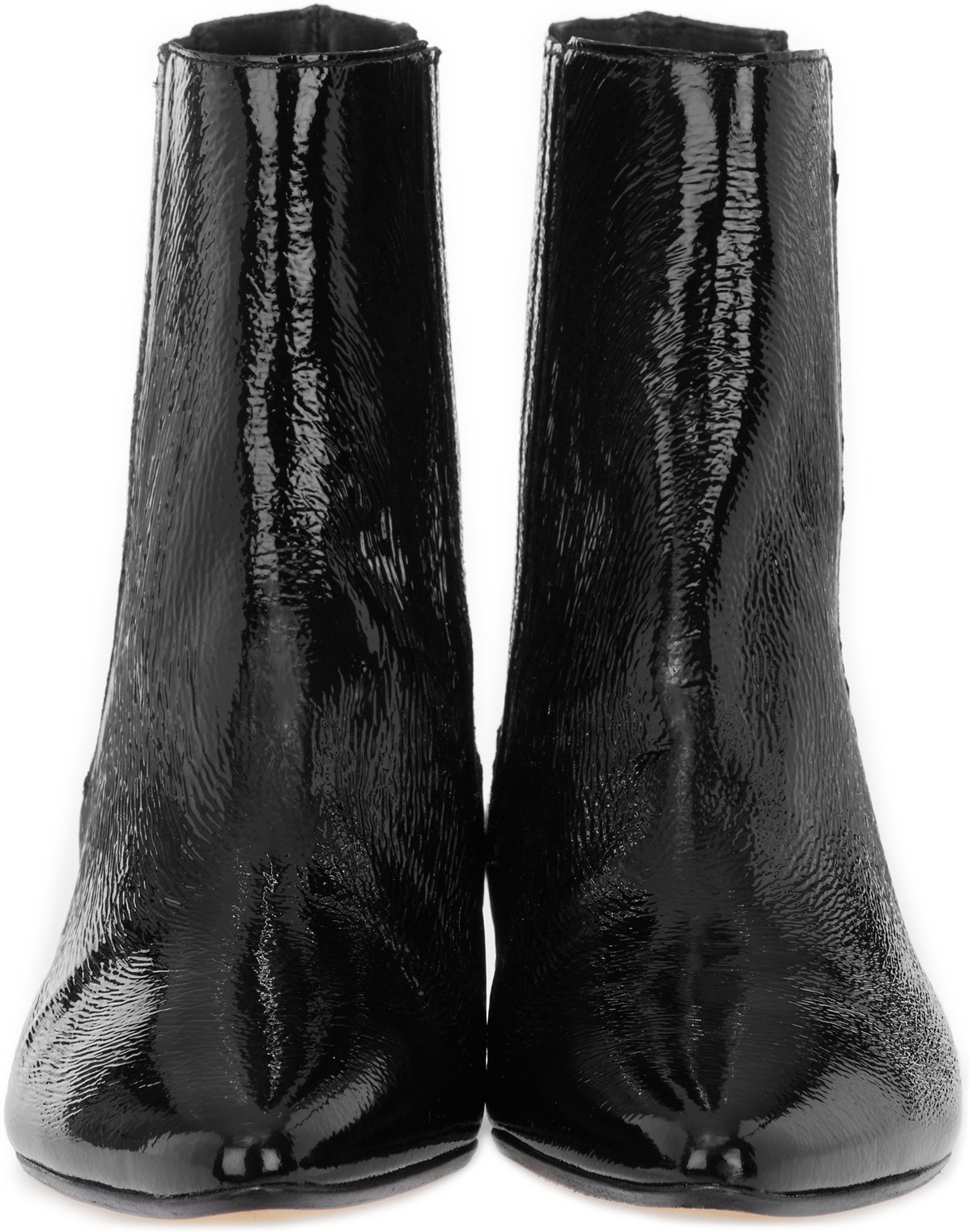 Kenzo: Noir Bottines K-Line Soft en Cuir Noir - 3