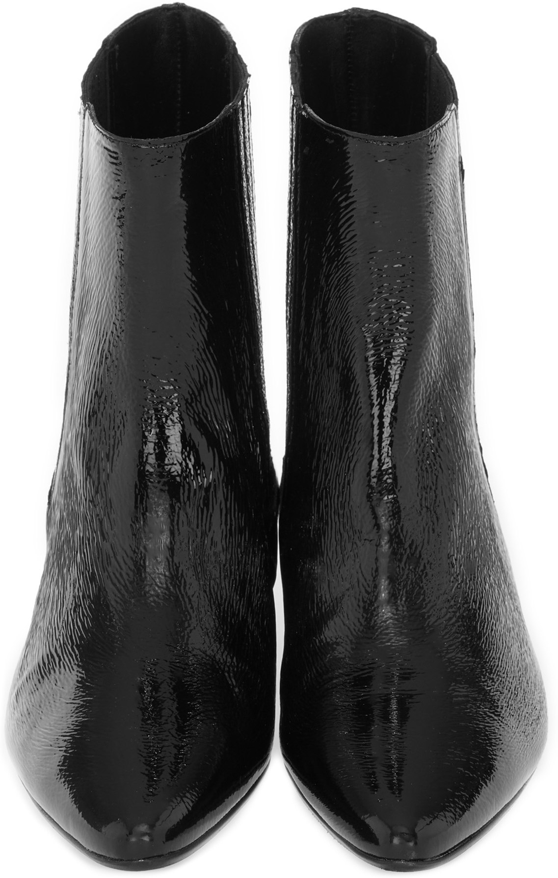 Kenzo: Noir Bottines K-Line Soft en Cuir Noir - 4