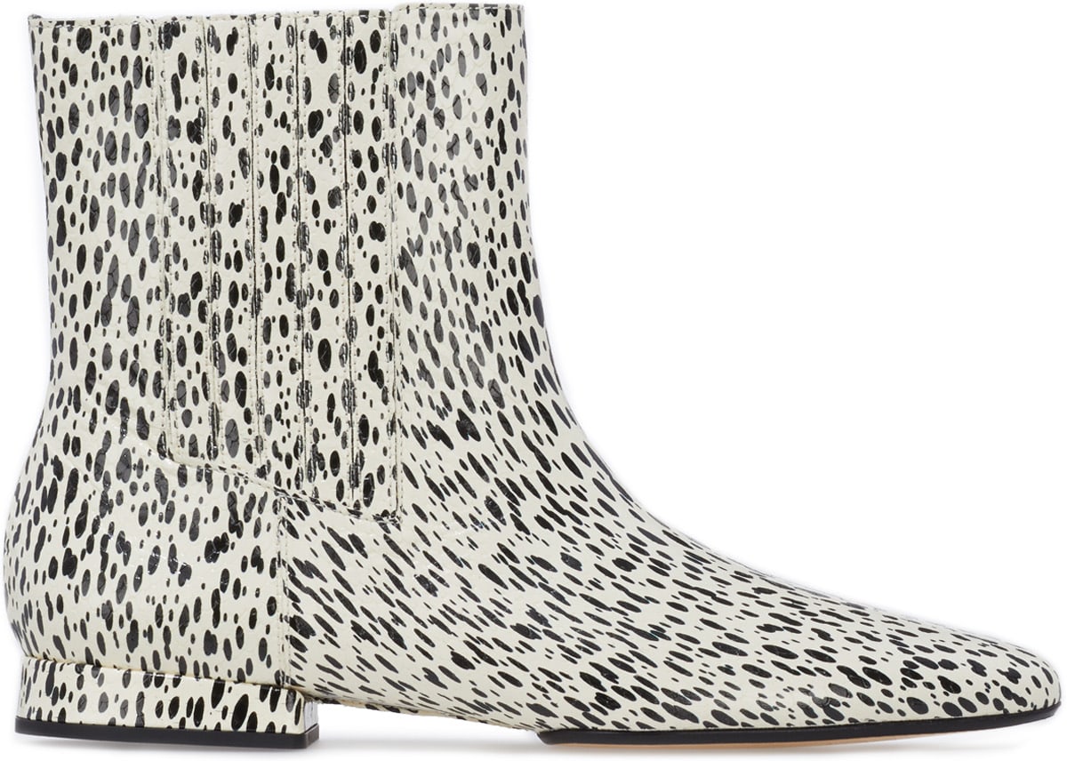 Kenzo: Multicolores Bottines K-Line Soft ‘Leopard' en Cuir Multicolores - 1