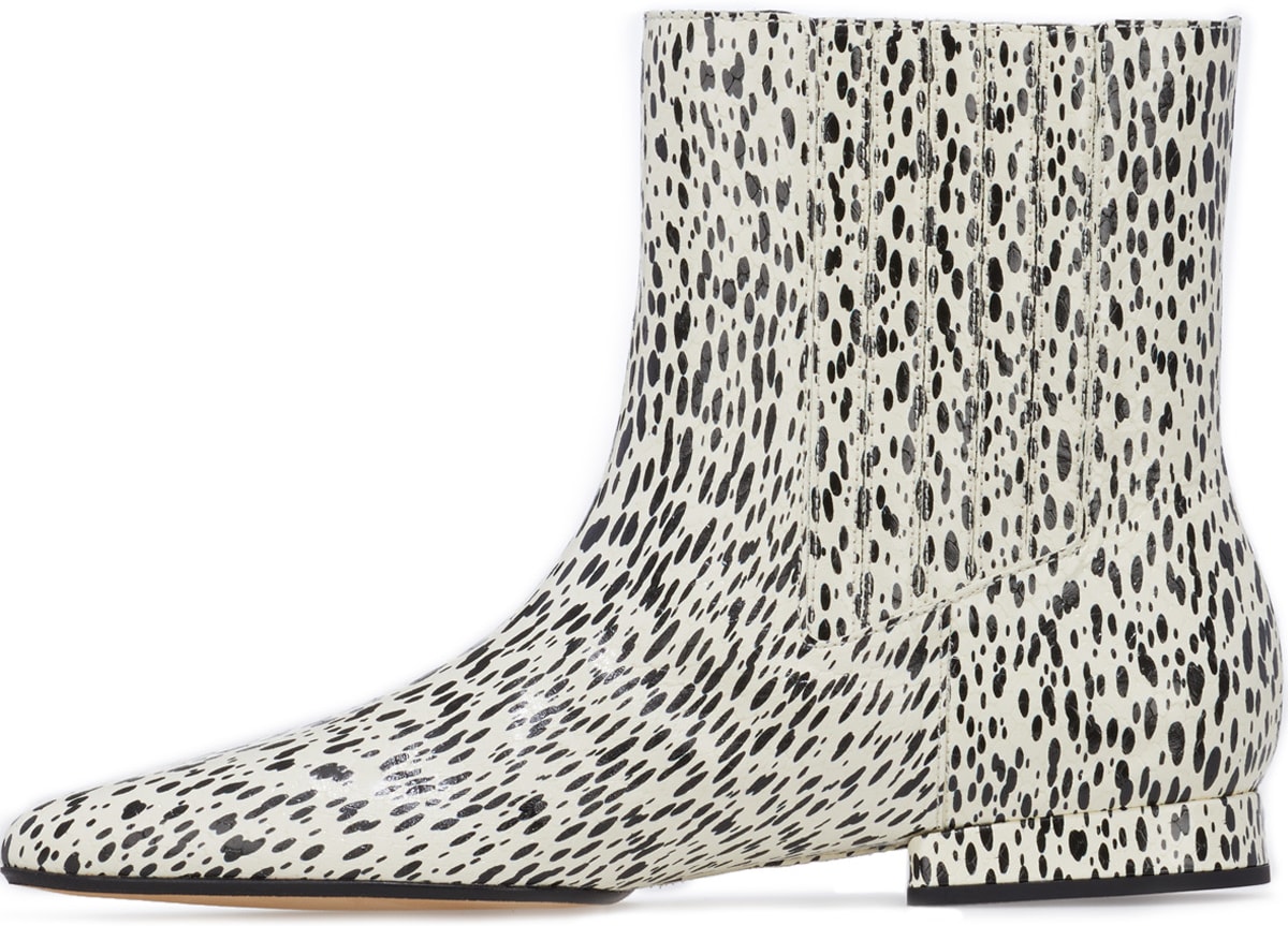 Kenzo: Multicolores Bottines K-Line Soft ‘Leopard' en Cuir Multicolores - 2