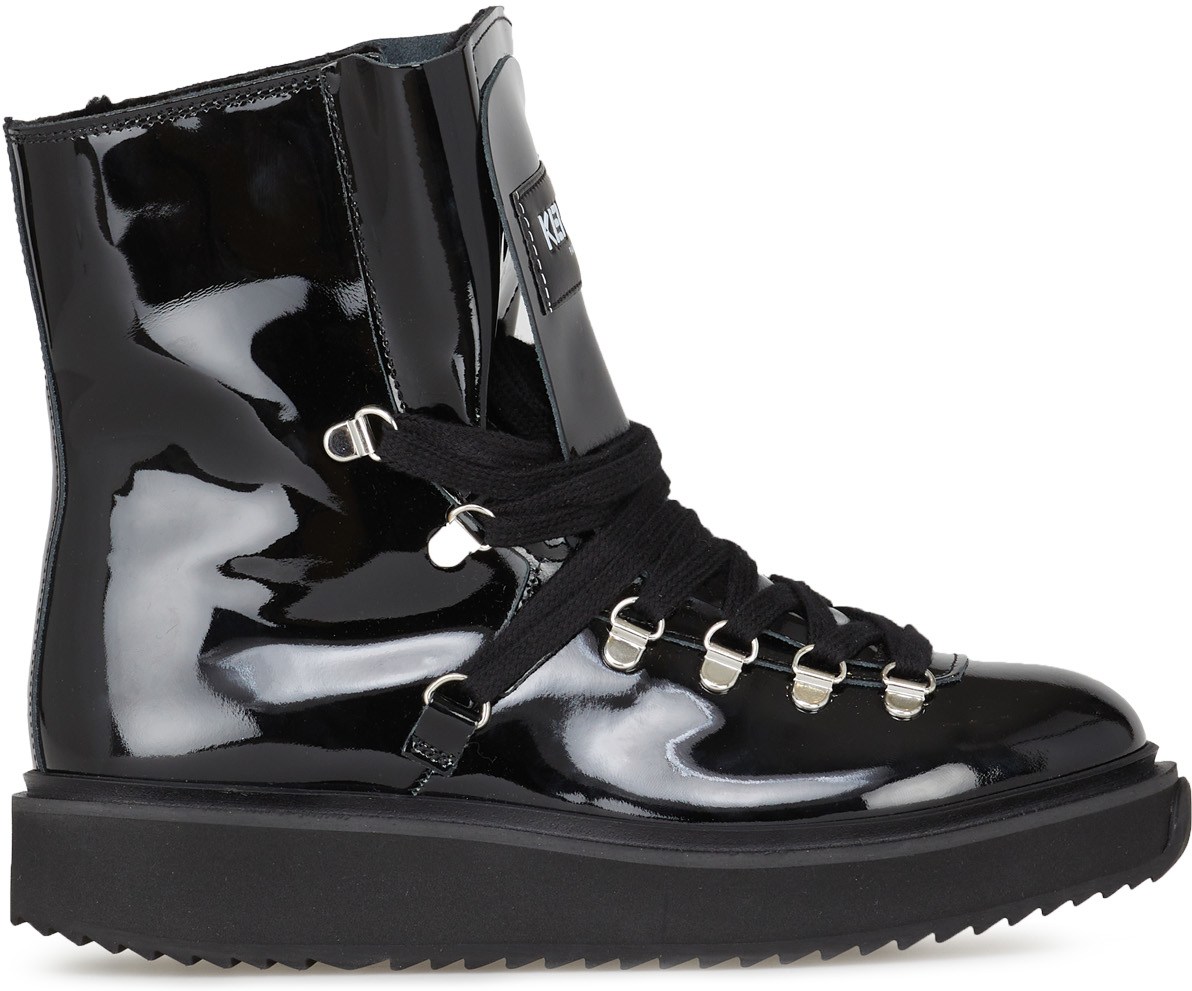 Kenzo: Black Alaska Boot - 1