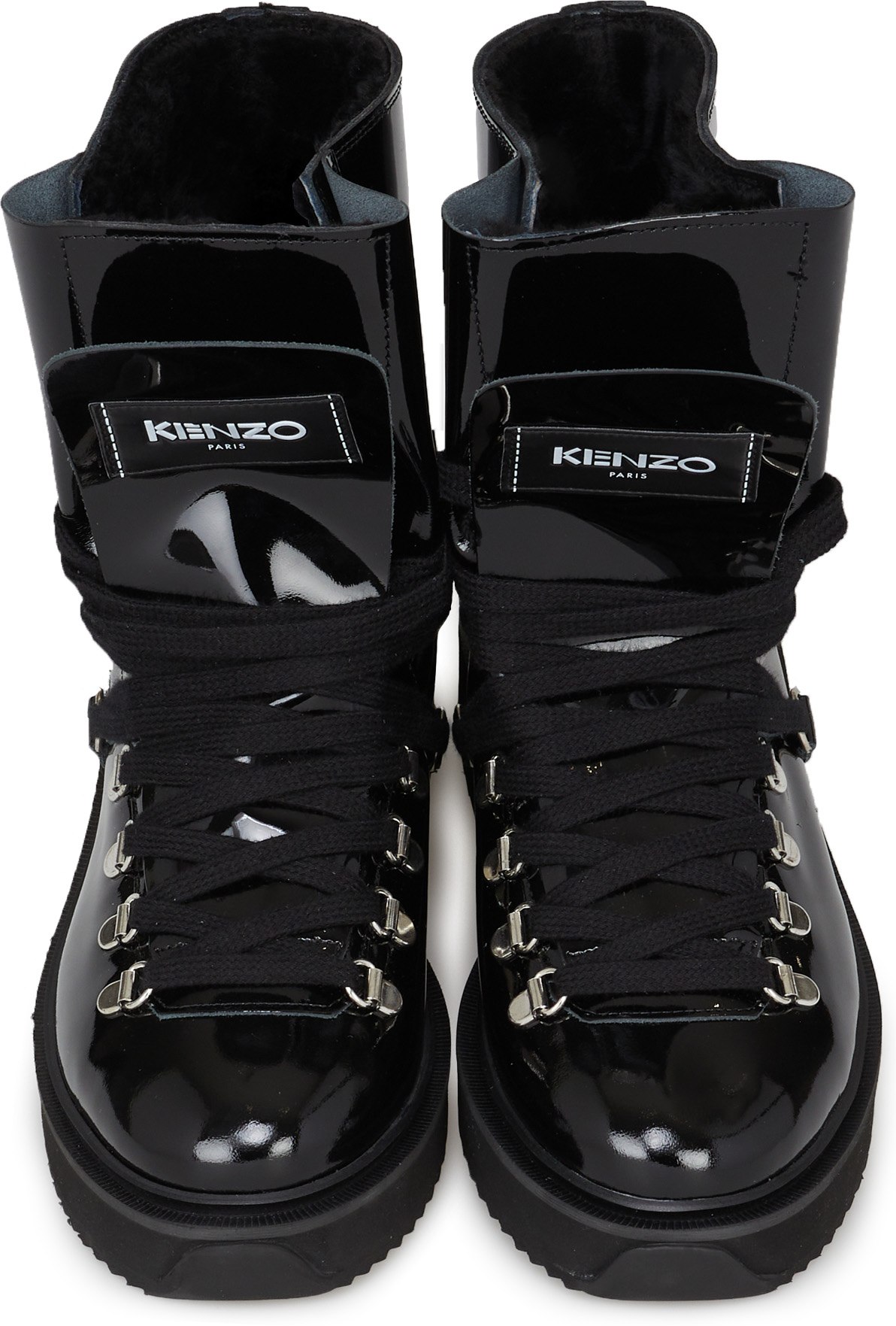 Kenzo: Black Alaska Boot - 4