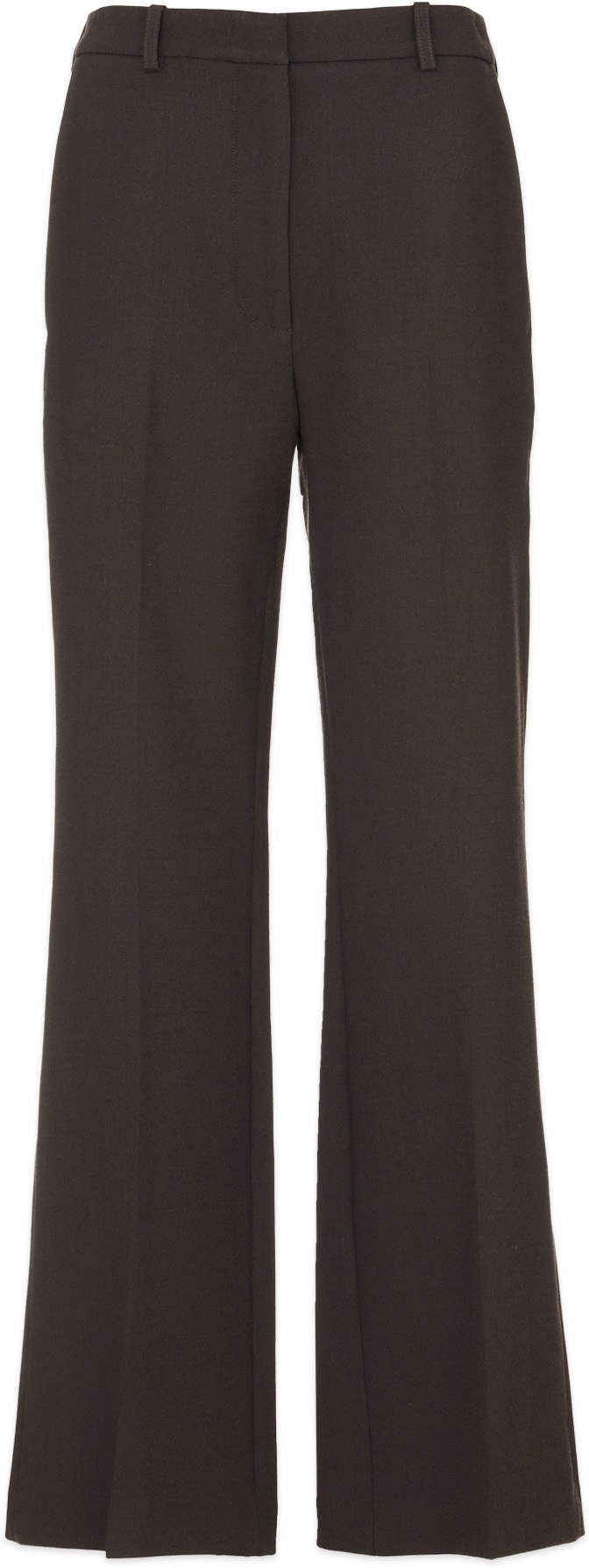 Kenzo: Brown Flared Pant - 1