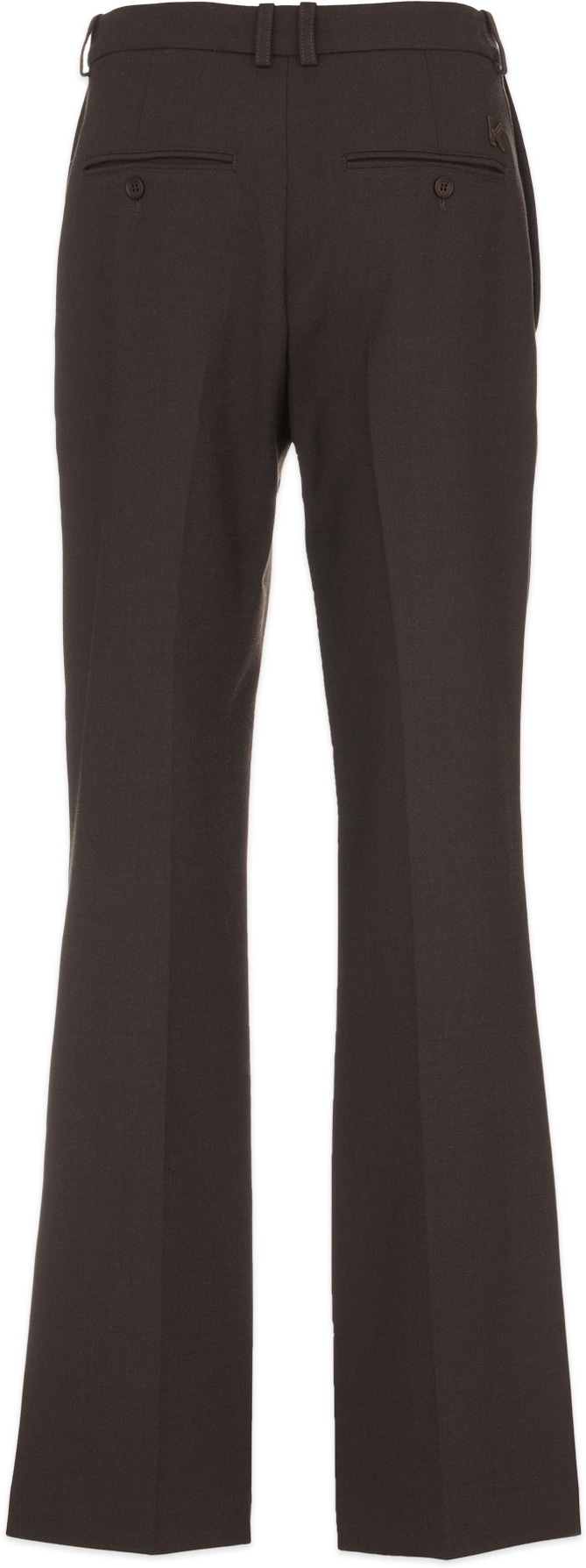 Kenzo: Brown Flared Pant - 3