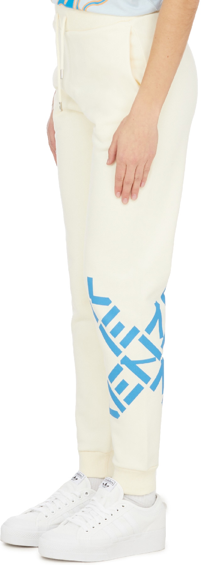 Kenzo: White Kenzo Sport 'Big X' Joggers - 2