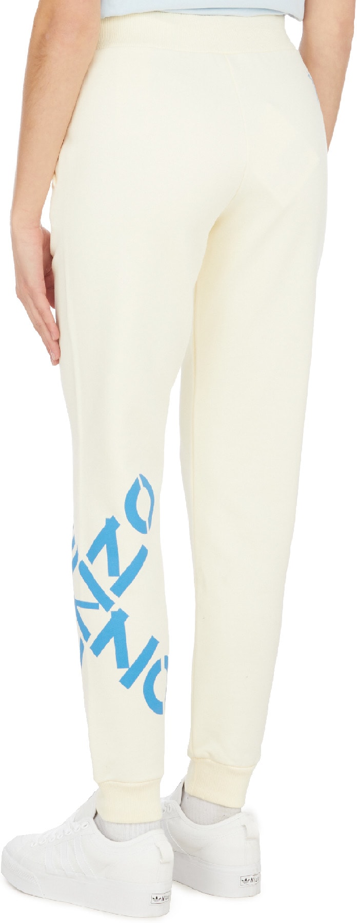 Kenzo: White Kenzo Sport 'Big X' Jogger - 3