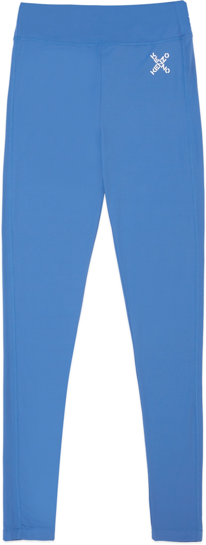 Kenzo: Bleu Legging Kenzo Sport 'Little X' Bleu - 1