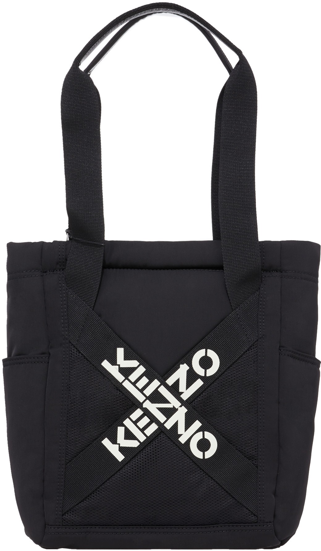 Kenzo: Black Kenzo Sport 'Big X' Small Tote Bag - 2