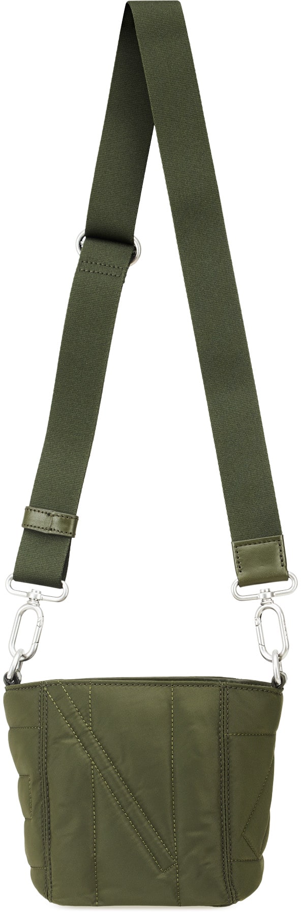 Kenzo: Vert Mini Sac à bandoulière Kube Vert - 3