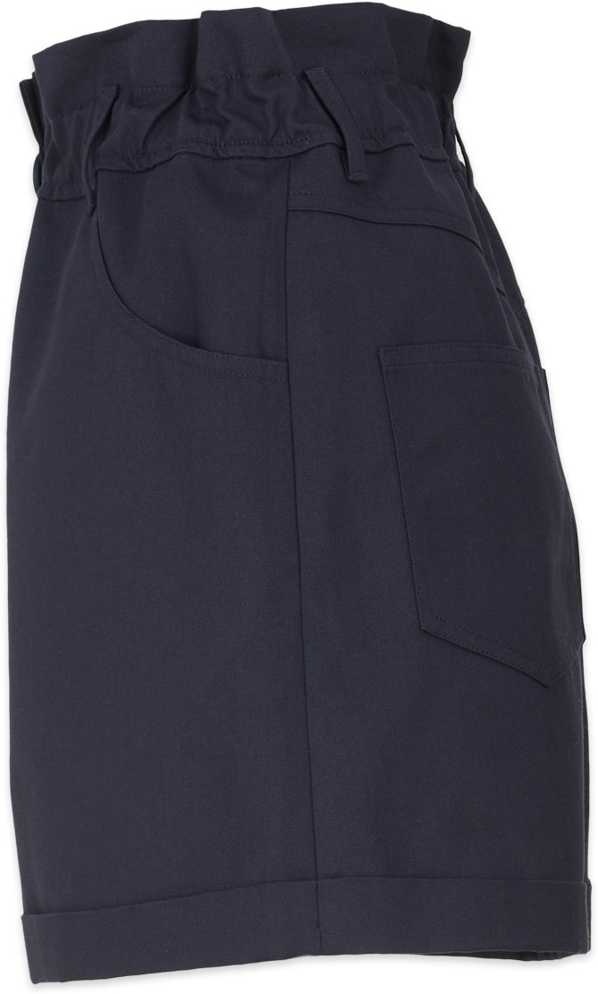 Kenzo: Blue High Waisted Bermuda Shorts - 2