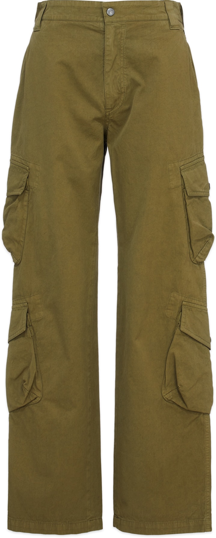 Kenzo: Green Cargo Pant - 1