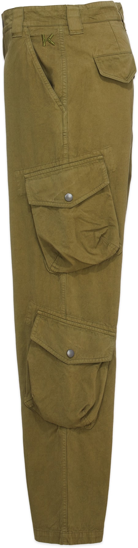 Kenzo: Green Cargo Pant - 2