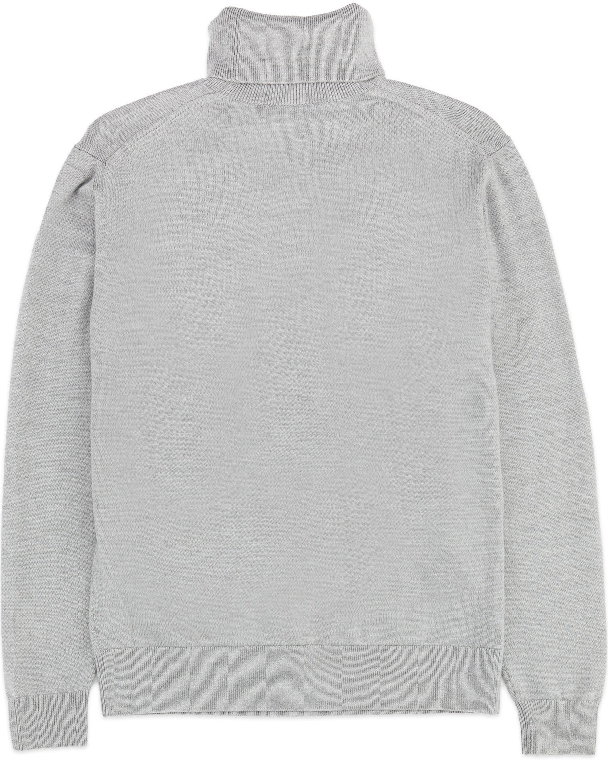 Kenzo: Gris Pull à col roulé en tricot Tiger Crest Gris - 2